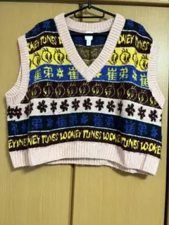 Looney Tunes カラフルニットベスト