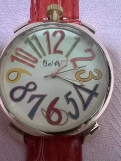 BelA カラフル数字 腕時計