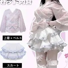 Ligwon 浴衣 ロリータ コスプレ M