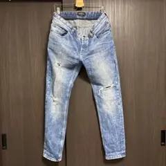 bershka デニム USA32 ボタンフライ