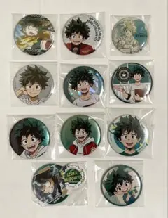 僕のヒーローアカデミア　緑谷出久　デク　缶バッジ　まとめ売り