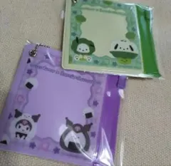 にっこりーノ×サンリオキャラクターズ　ミニポーチチャーム　2点セット