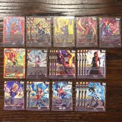 ドラゴンボール フュージョンワールド 黒セルデッキパーツ 大量セット