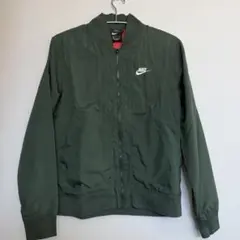Nike ナイロンジャケット S オリーブグリーン