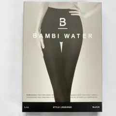 【新品未使用】BAMBI WATER スタイルレギンス ブラック L-LL