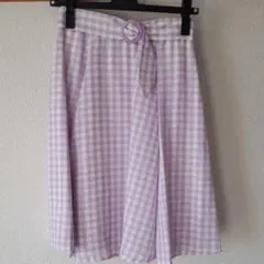 ミッシュマッシュギンガムチェックスカート