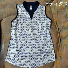 アディダス ノースリーブ ゴルフシャツ