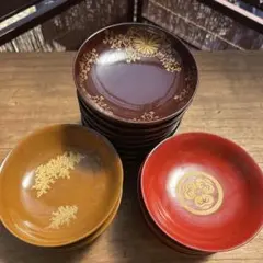 戦前 漆器 盃 杯皿 まとめセット 日露戦勝記念 武運長久 昭和レトロ