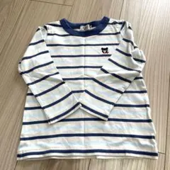 DOUBLE. ストライプ 長袖Tシャツ