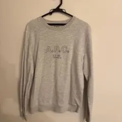 A.P.C. U.S. スウェット グレーのサムネイル