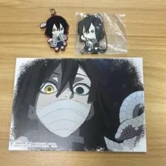 鬼滅の刃 伊黒小芭内 キャンバス風ボード ラバマス 【3点セット】