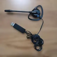 BUFFALO USBヘッドセット ブラックのサムネイル