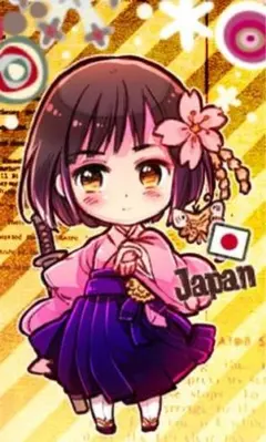ヘタリア　日本　にょたりあ　本田桜　フルセット　コスプレ衣装のサムネイル