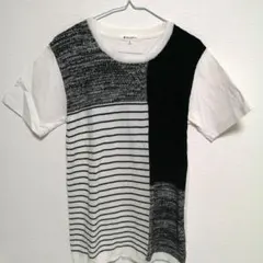THE SHOP TK 切り替えデザイン 半袖Tシャツ Mのサムネイル