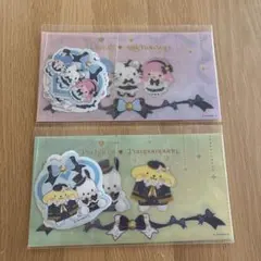 HAPPYくじ ミニケース付きステッカーSET サンリオ