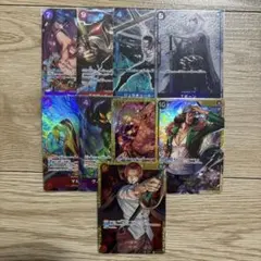 ミラクルバトルカードダス ワンピース 懸賞金 最悪の世代9枚セット