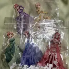 五等分の花嫁五姉妹の結婚披露宴にお呼ばれしましたアクリルスタンド未開封