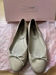 FABIO RUSCONI フラットシューズ 37 美品 箱袋付