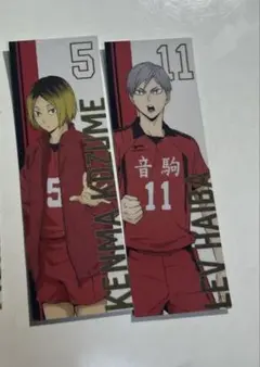 ハイキュー!! 孤爪研磨 灰羽リエーフ ステッカー