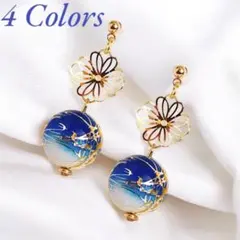 ★和ピアス　イヤリング★ 卒業式　入学式　着物　浴衣　和装 和風　No462