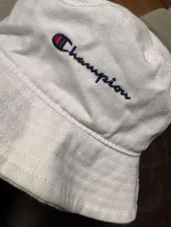 Champion バケットハット ホワイト