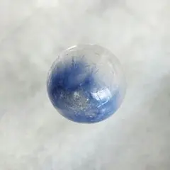 希少 天然石 デュモルチェライト インクォーツ 224p 粒売り 約7.4mm