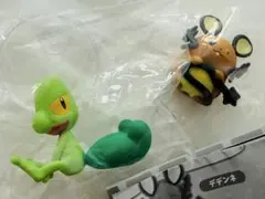 ポケモン　しっぽみてみて！フィギュア3　キモリ　デデンネ　2個セット