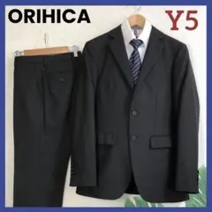 【新品級】アオキ オリヒカ ブラックスーツ 無地 冠婚葬祭 リクルートY5