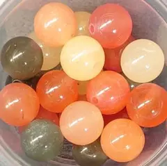 B203　ソルトソースアゲート　塩源瑪瑙　8〜8.5ミリ