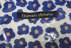 tsumori chisato 青い花柄 エコバッグ