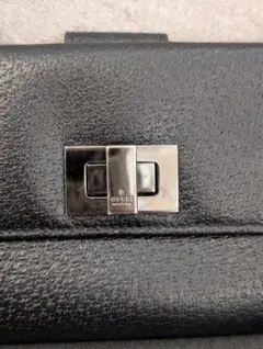 Gucci ブラック レザー 長財布