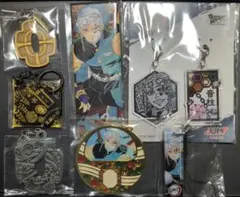 鬼滅の刃 宇髄天元　缶バッジ　キーホルダー　チャーム　ストラップ まとめ売り