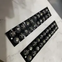 星形クリスタルイヤリングアクセサリーセット