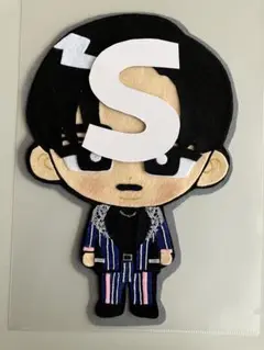 BIGチルぬい・クラクラ　黒フェルト