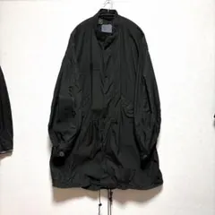 M65 フィッシュテールパーカー モッズパーカー　スーパーブラック 黒染　シェル M-65 Fishtail Over-Dyed with Hood Black フード付き モッズパーカー