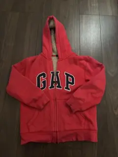 GAP キッズ フード付きパーカー Mサイズ レッド