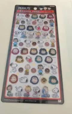 正規品　PEANUTS ボンボンドロップ シールミニ　スヌーピー