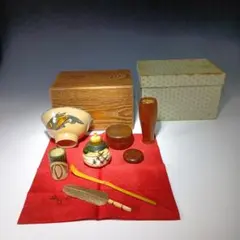 値下げ茶道具　茶箱一式のサムネイル