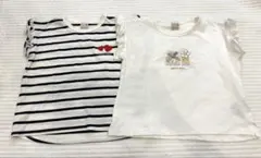 新品未使用　プティマイン　Tシャツ　半袖　保育園着　110