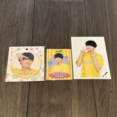 Aぇ! group 佐野晶哉 缶バッジ、プロフィールカード、オフショセット