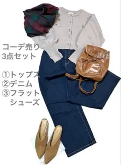 コーデまとめ売り レディース 3点！