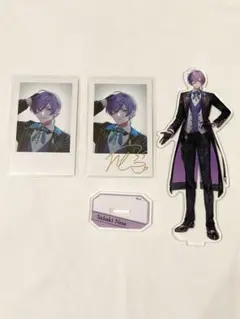 にじさんじ 3SKM 榊ネス ウェルカムグッズ アクスタ チェキ風カード 箔押し