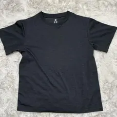 UNIQLO DRY-EX Tシャツ ブラック 140のサムネイル