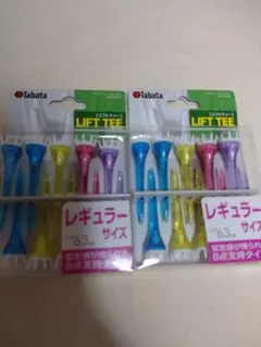タバタ クリア ゴルフ レギュラー ティー セット 新品 リフトティー