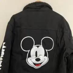 ミッキーマウス　リーバイス　コラボ　ボア　デニムジャケット