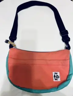 CHUMS チャムス ミニバナナショルダー スウェット ピンク＋グリーン