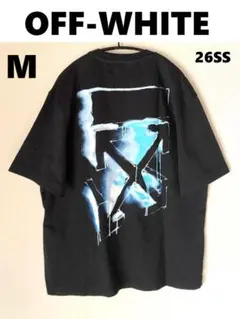 26SS【新品】OFF-WHITE 3D ARROW SPRAY ロゴ Ｔシャツのサムネイル