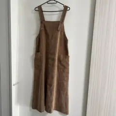 ★cutie Blonde コーデュロイ　ジャンパースカートM 　★