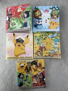 ポケモン デコチャラシールホルダー