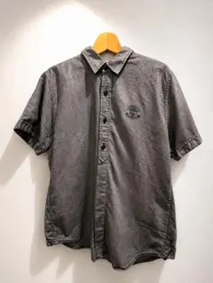 極美品 Timberland 半袖シャツ グレー系 ロゴのサムネイル